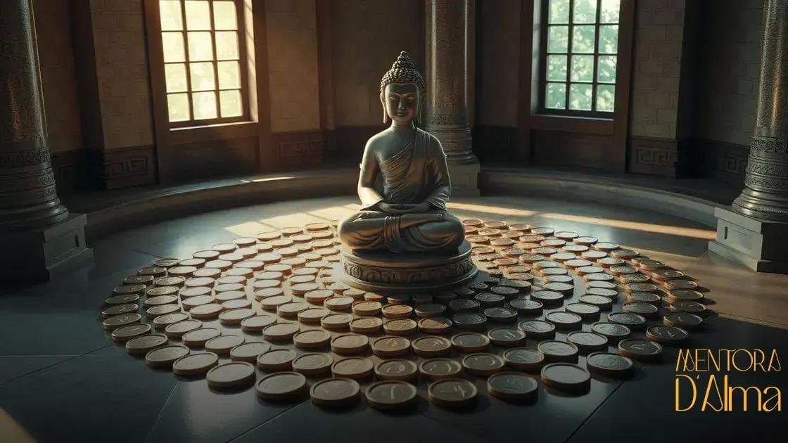 Agrados ao Buda (moedas ao redor de Buda): descubra o significado e a tradição Agrados ao Buda (moedas ao redor de Buda): descubra o significado e a tradição