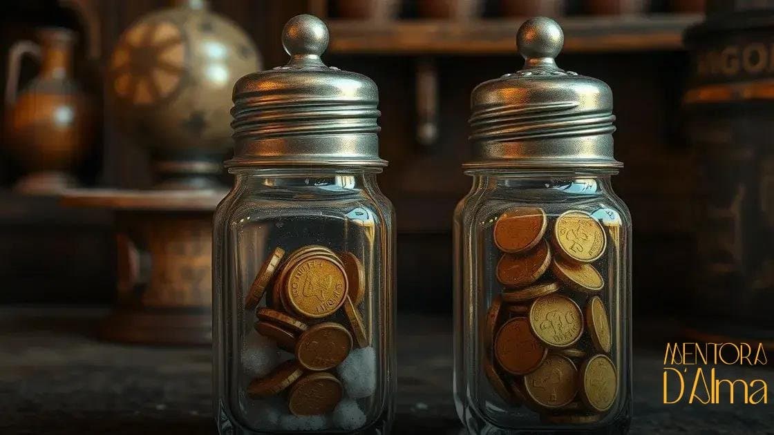 Moedas douradas no saleiro e açucareiro: descubra a história por trás desse mistério Moedas douradas no saleiro e açucareiro: descubra a história por trás desse mistério