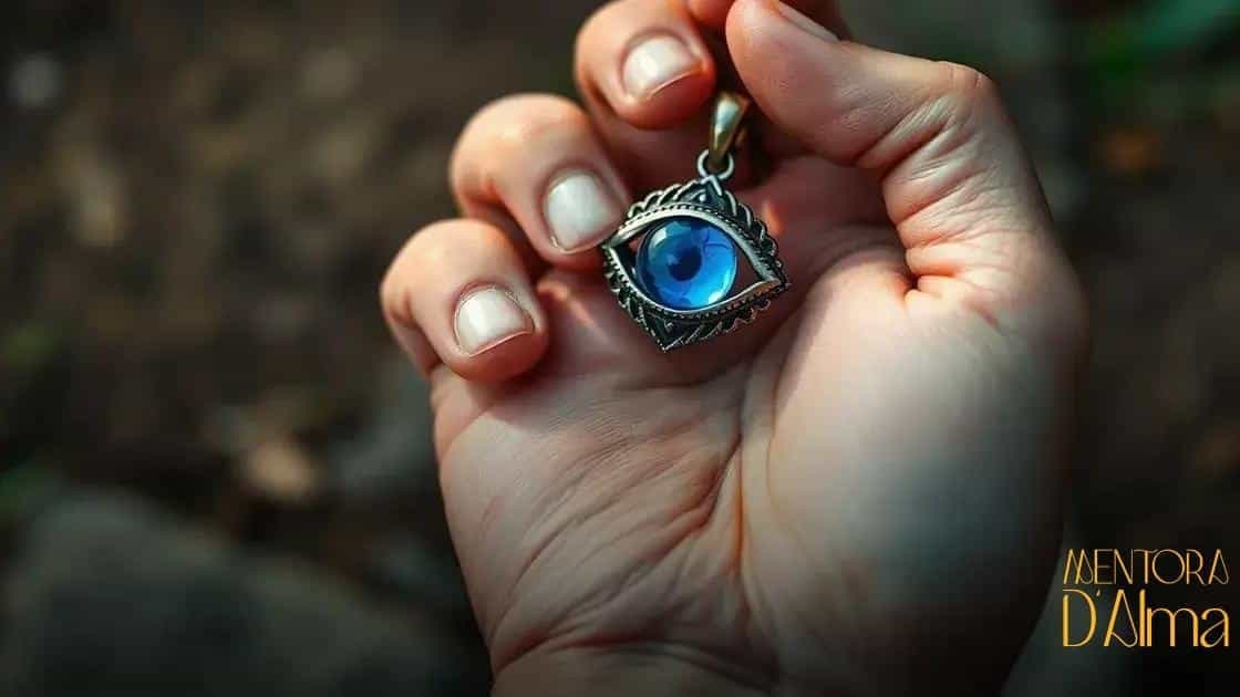 Olho grego como amuleto protetor: descubra seu poder e mistérios Olho grego como amuleto protetor: descubra seu poder e mistérios