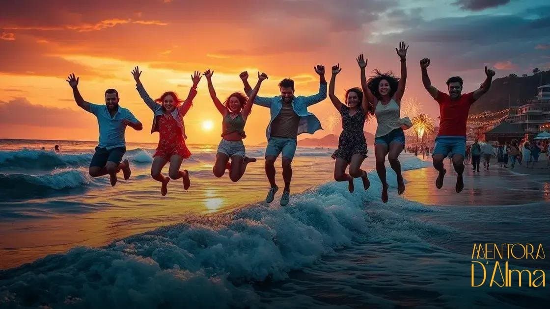 Pular sete ondas na virada do Ano-Novo: saiba por que essa tradição faz sentido