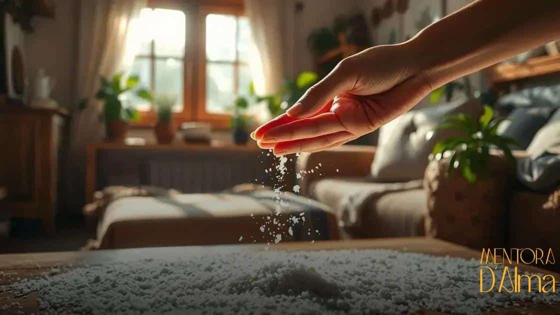 Sal grosso para energias negativas: saiba como usar e limpar seu ambiente Sal grosso para energias negativas: saiba como usar e limpar seu ambiente