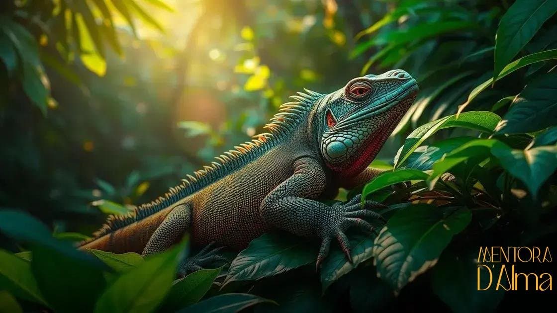 Significado de sonhar com iguana: descubra mensagens ocultas no seu sonho Significado de sonhar com iguana: descubra mensagens ocultas no seu sonho