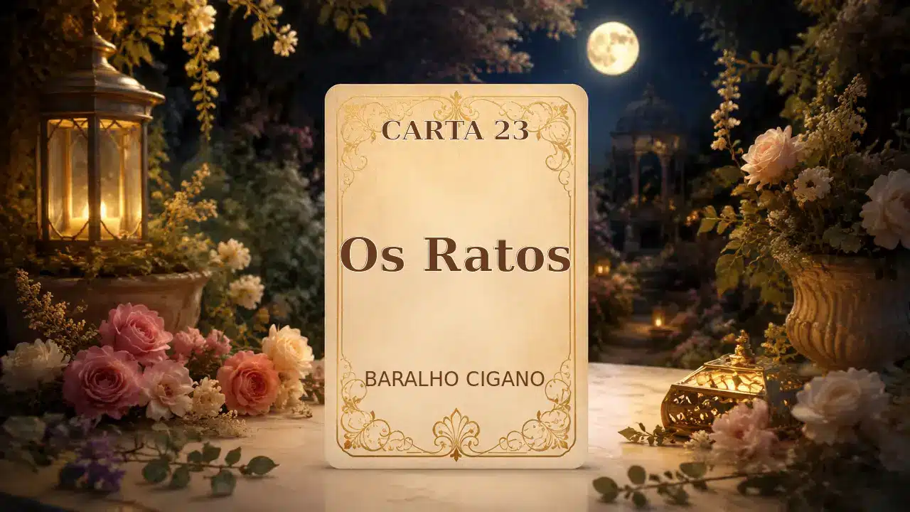 Carta Os Ratos no Baralho Cigano: significado no amor e na vida Carta Os Ratos no Baralho Cigano: significado no amor e na vida