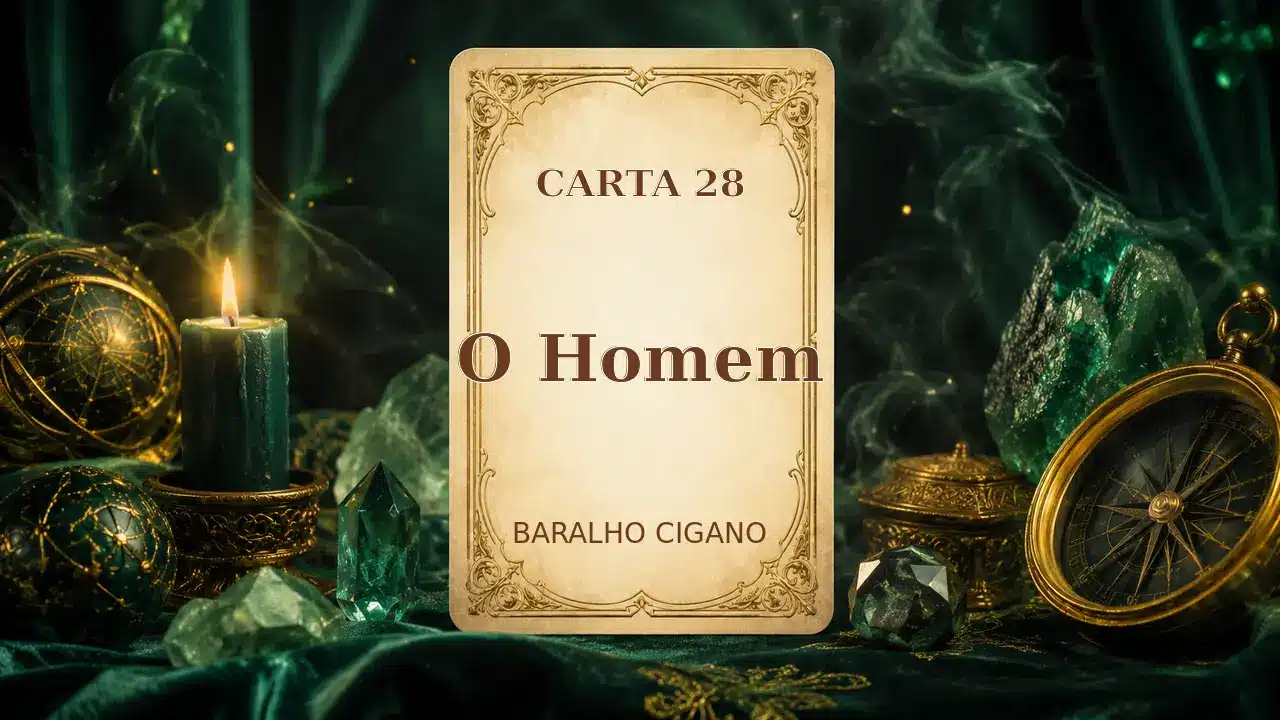 Carta O Homem no Baralho Cigano: significado no amor e na vida Carta O Homem no Baralho Cigano: significado no amor e na vida