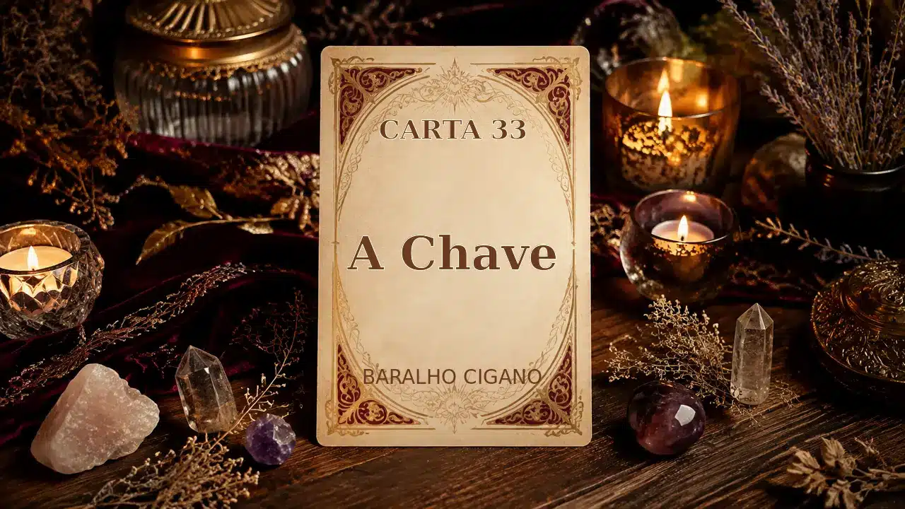 Carta A Chave no Baralho Cigano: significado no amor e na vida Carta A Chave no Baralho Cigano: significado no amor e na vida