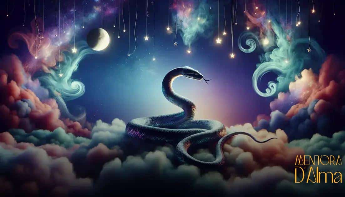 Simbolismo das cobras em sonhos, sonhar com cobra
