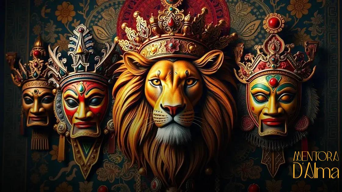 Influência cultural e simbólica do leão nos sonhos