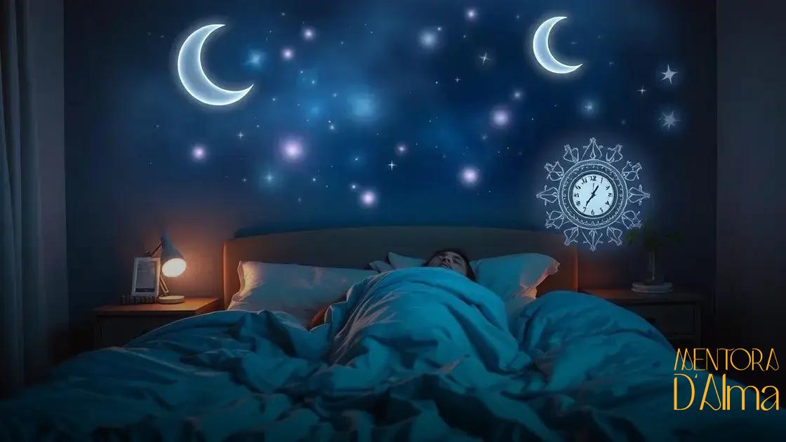relação entre os sonhos e o despertar nesse horário