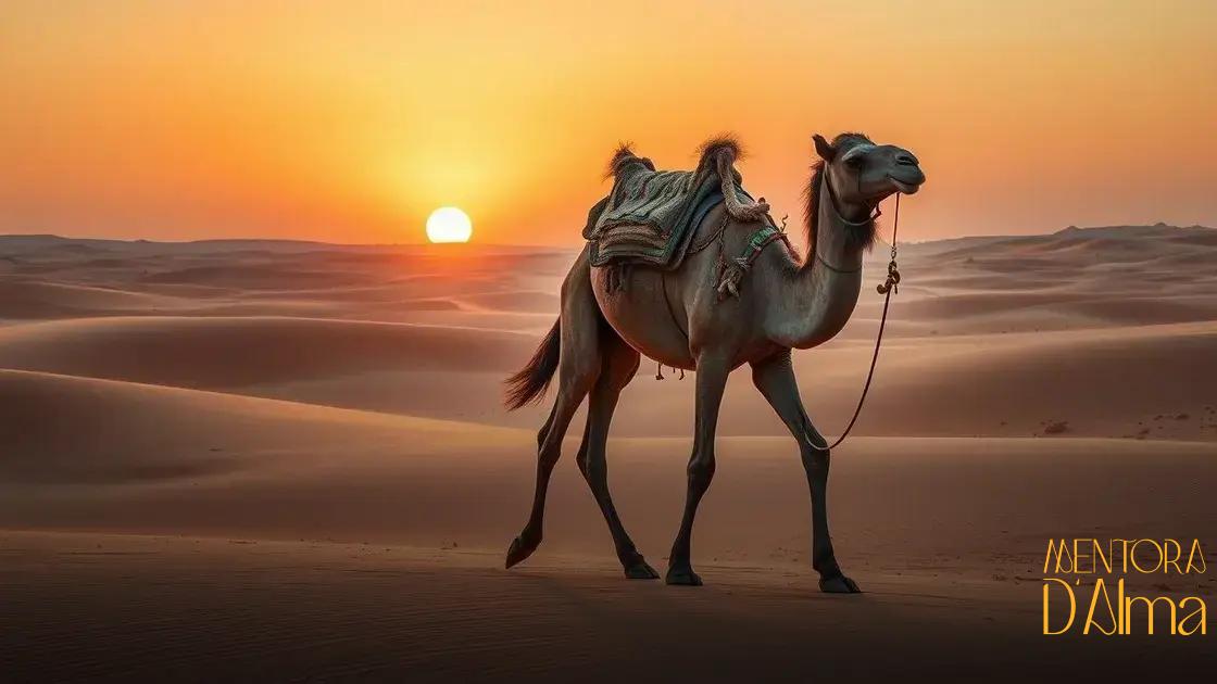 Sonhar com camelo: descubra o que esse sonho pode revelar hoje