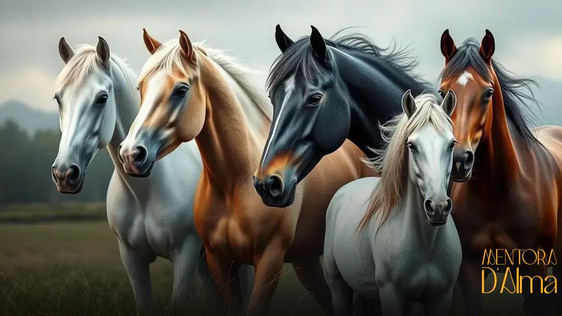 Sonhar com cavalo branco, preto e outros tipos