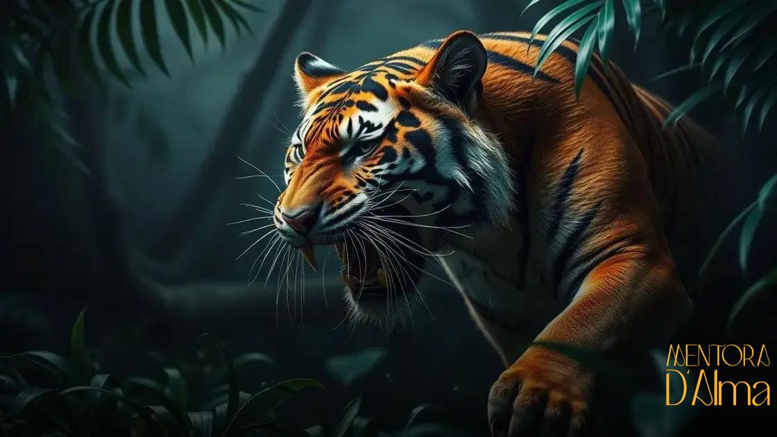 Sonhos com tigre feroz: sinais de alerta e força interior