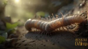 Significado espiritual de larvas aparecendo do nada: desvendando mensagens ocultas